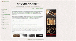 Desktop Screenshot of knochenarbeit.de